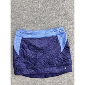 Mountain Hardwear Skirt Womens Large Blue Quilted Insulated Winter Outdoor